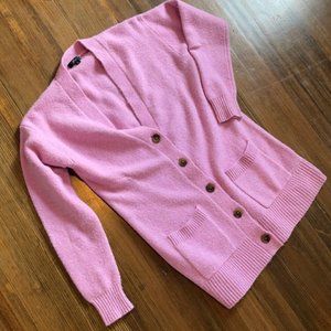 J. Crew Small Oversized Boyfriend Alpaca Cardigan